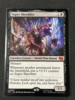 MTG, Super Shredder 83 NM Teenage Mutant Ninja Turtles Regular - Image 1