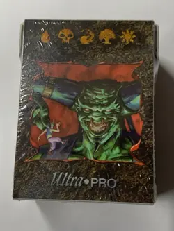 ULTRA PRO 1997 BLACK LOTUS DECK BOX W/75 SLEEVES FACTORY SEALED - Image 2