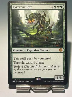 Magic: The Gathering Tyrranax Rex ONE 189 ENGLISH NM - Image 1
