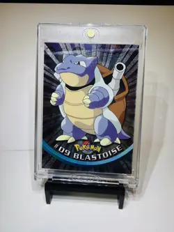 Topps Series 1 Pokemon Card Blastoise Animation TV #09 Foil NM/MT - Image 1