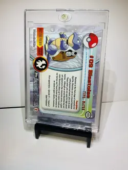 Topps Series 1 Pokemon Card Blastoise Animation TV #09 Foil NM/MT - Image 2