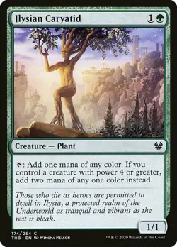 MTG Theros Beyond Death C Ilysian Caryatid #174 PLAYSET 4x x4 - Image 1