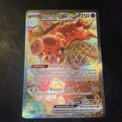 Dachsbun ex 169/142 Special Illustration Rare Stellar Crown English Pokemon card - Image 2