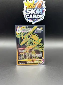 Rayquaza VMAX Secret Rare TG29/TG30 Pokemon TCG Silver Tempest Holo 320HP Dragon - Image 3