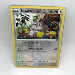 Skwovet 152/189 Darkness Ablaze Reverse Holo Pokemon TCG - Image 1