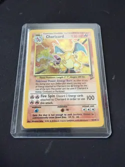 🔥🔥Pokemon Charizard 120 Base Set 2 Holo Rare Card 4/130 GREAT CONDITION 🔥🔥 - Image 3