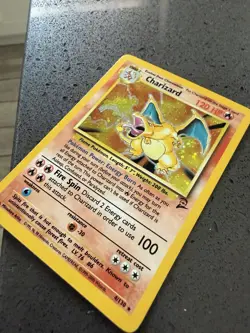 🔥🔥Pokemon Charizard 120 Base Set 2 Holo Rare Card 4/130 GREAT CONDITION 🔥🔥 - Image 4