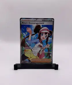Pokemon ROSA'S ENCOURAGEMENT 114/088 - Perfect Order - RARE FULL ART - MINT - Image 1