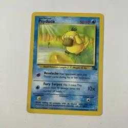 Pokemon TCG Psyduck Golduck 2-Card Evolution Fossil Set Lot B - Image 3