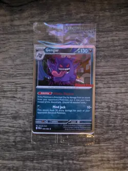 Pokemon Gengar POR 050/088 Holo Card 130 HP Mind Jack Ability Stage 2 - Image 1