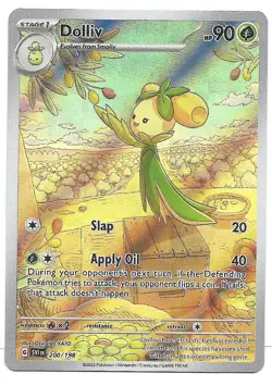 Dolliv 200/198 Sv01: Scarlet & Violet Base Set Holo Illustration Rare Pokemon NM - Image 1