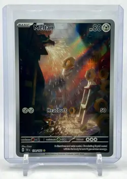 Meltan 179/162 Temporal Forces Full Art Ultra Rare Holo Pokemon Card NM - Image 1