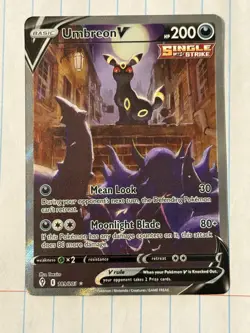 Pokemon Umbreon V 189/203 - Image 1