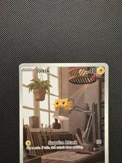 Pokemon TCG Joltik 116/086 Sv: White Flare Illustration Rare Near Mint - Image 3