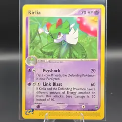 Pokemon TCG Kirlia 40/100 EX Sandstorm Stage 1 70HP Uncommon Regular - Image 1