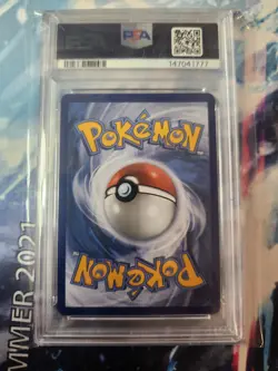 2025 Pokemon Mep En-Me Black Star Promo #023 Mega Charizard X Ex UPC PSA 10 - Image 2