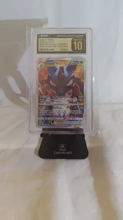 CGC 10 PRISTINE Lucario Vstar SWSH291 Crown Zenith Elite Trainer Box Pokemon - Image 1
