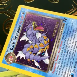 Pokemon TCG Dark Gyarados Prerelease Team Rocket Holo Rare 8/82 LP + - Image 5