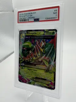 Pokemon M Sceptile EX XY Ancient Origins Holo #8/98 PSA 7 Low Pop - Image 2