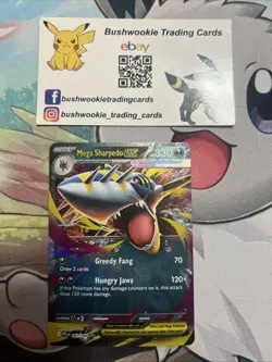 Pokemon TCG, Mega Sharpedo Ex 061/094 - Phantasmal Flames - Image 1