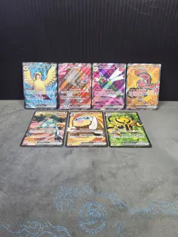 Pokemon TCG Full Art Ultra Rare Lot Of (X7) No Dupes NM English Yanmega & More! - Image 1
