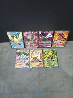 Pokemon TCG Full Art Ultra Rare Lot Of (X7) No Dupes NM English Yanmega & More! - Image 3