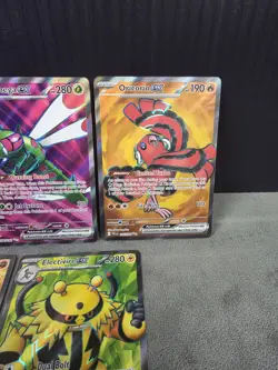 Pokemon TCG Full Art Ultra Rare Lot Of (X7) No Dupes NM English Yanmega & More! - Image 5