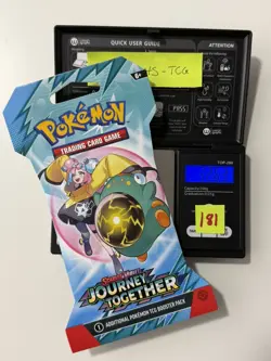 (HEAVY)🔥32.63g Pokemon TCG Journey Together Sleeved Booster Pack Factory Sealed - Image 1