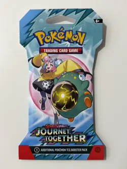 (HEAVY)🔥32.63g Pokemon TCG Journey Together Sleeved Booster Pack Factory Sealed - Image 2