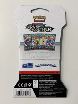 (HEAVY)🔥32.63g Pokemon TCG Journey Together Sleeved Booster Pack Factory Sealed - Image 3
