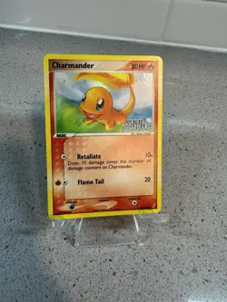 Charmander STAMPED Reverse Holo Crystal Guardians 48/100 Pokemon TCG - Image 2