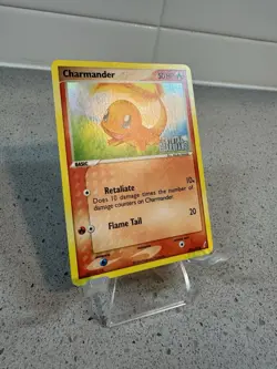 Charmander STAMPED Reverse Holo Crystal Guardians 48/100 Pokemon TCG - Image 3