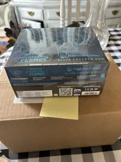 Pokemon TCG Phantasmal Flames Pokemon Center Etb Center Box 2 - Image 4