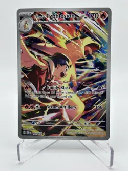 Ethan's Typhlosion 190/182 Pokemon TCG Destined Rivals Illustration Rare English - Image 1
