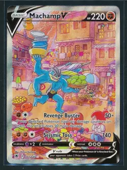 Machamp V 172/189 Full Art Ultra Rare Alt Pokemon 2022 Astral Radiance NM - Image 1