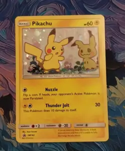 Pikachu - SM162 - Hidden Fates Near Mint Pokemon TCG - Image 1