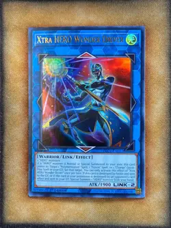 Yugioh Xtra HERO Wonder Driver BLC1-EN031 Ultra Rare 1st Ed GOLD NM - Image 1