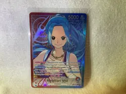 One Piece EB03 English Alt Art Leader Nefeltari Vivi EB03-001 - Image 1