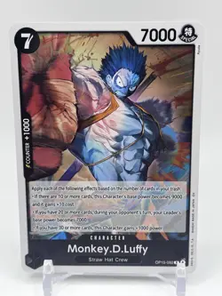 One Piece CCG Monkey.D.Luffy OP15-092 English OP15 Adventure On Kami's Island - Image 1