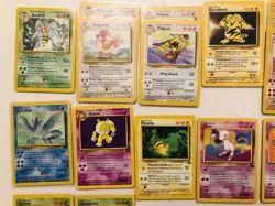58 Card Pokemon TCG Vintage Lot. Rares, Promos & 1st Editions - Image 2