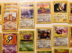 58 Card Pokemon TCG Vintage Lot. Rares, Promos & 1st Editions - Image 3