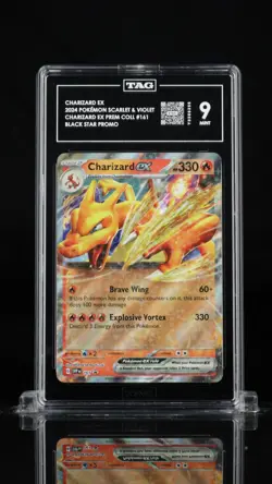 Charizard ex 161 Sv: Scarlet & Violet Promo Cards Holo TAG 9 - Image 1