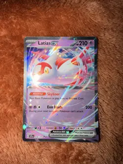 Pokemon Latias EX 076/191 SSP Promo Holo Dragon 210 HP 200 Attack Card - Image 1
