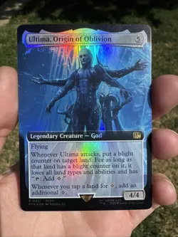 Magic The Gathering Final Fantasy Ultima Origin of Oblivion Extended Foil 0421 - Image 1
