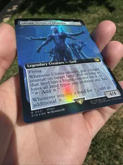 Magic The Gathering Final Fantasy Ultima Origin of Oblivion Extended Foil 0421 - Image 3