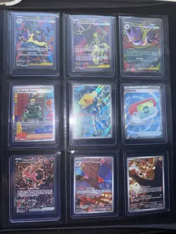 Pokemon Card Lot Full Art & EX 27 Cards Total Perfect Order Mega Evolution - Image 1