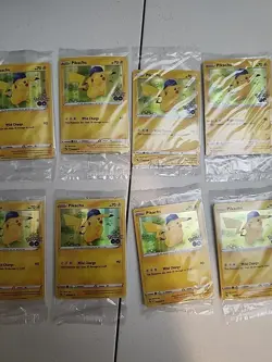 Pikachu - 028/078 - Pokemon Go SEALED Sword & Shield Holo Rare Card NM Lot of 13 - Image 2