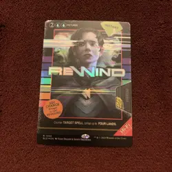 Rewind Secret Lair Drop Foil 1368 NM+ Unplayed Magic The Gathering MTG Card - Image 1