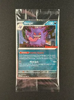 Pokemon Gengar 050/088 GameStop Stamped Promo Card Sealed - Image 1