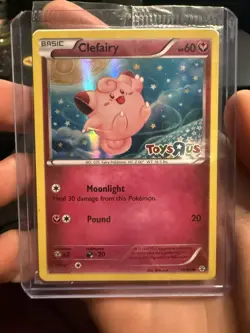 CLEFAIRY 50/83 Generations TOYS "R" US STAMP promo SEALED HOLO Pokemon TCG card - Image 1